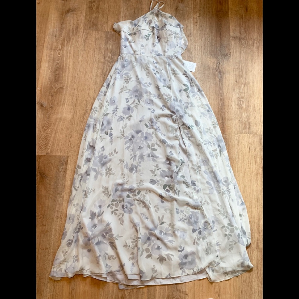 Jenny Yoo Dress Jada Painted Petal Dress NWT